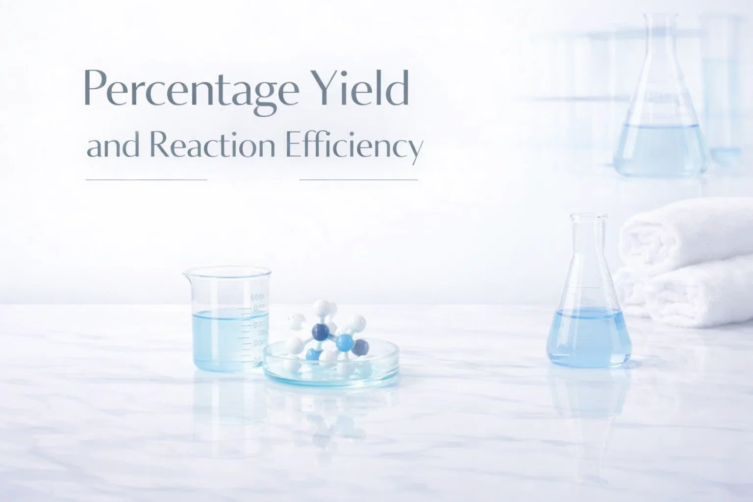 Percentage Yield and Reaction Efficiency